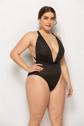 Women's Plus Size One-Piece Swimsuit