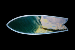 Sunny Barrel by Ben Hicks – Limited Edition Surfboard Art