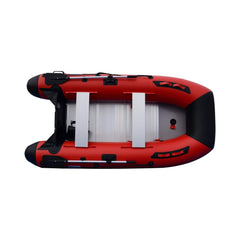 10 Foot Inflatable 4-Person Rafting Fishing Dinghy Tender Pontoon Boat