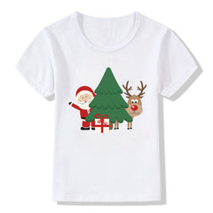 Kid's Unisex Various Cute Christmas T-Shirt's