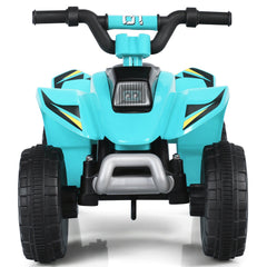 GBruno Store 6V Kids Electric ATV 4 Wheels Ride-On Toy - Blue