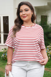 Women's Esther Trim Short Sleeve PLUS Top