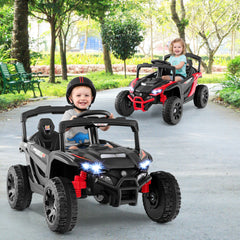 12V Kids Ride On UTV with LED Lights, Music, and Horn