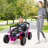 12V Kids Ride On UTV with LED Lights, Music, and Horn