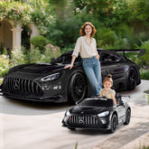 12V Kids Ride On Licensed Mercedes-AMG GT3 with Adjustable Speed