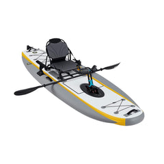 Portable 12 Foot Lightweight Inflatable PVC Fishing Kayak with Pedal System