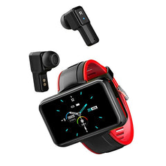 2 in 1 T91 Smart Watch with Bluetooth Earbuds