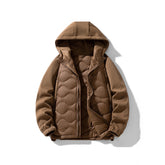 Men's Versatile Hooded Down Jacket