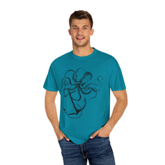 Unisex Nautical Anchor Octopus T-Shirt