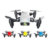 Micro Foldable RC Drone 3D Bearing Steering Wheel Remote Control Quadcopter Toys With Camera WiFi APP Control Helicopter Drone Kids Gift