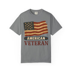 Unisex American Veteran T-Shirt - Patriotic Tee, Military Appreciation, Veterans Day