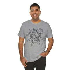 Unisex Nautical Octopus T-Shirt