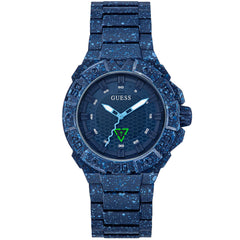 Guess Men's NoTide Ocean Plastic - Navy Dial - 30m