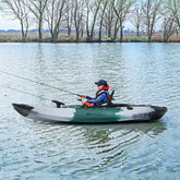 9 Foot Sit-on-Top Fishing Kayak with Rod Holders and Paddle