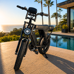 Ride Revolt | V8 E-Bike 48V 15Ah 750W