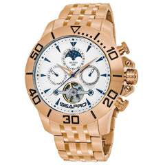 Seapro Men's Montecillo - Silver Dial, Rose Gold Case - 200m