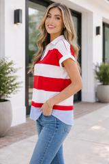 Women's Faith Dolman Short Sleeve Top