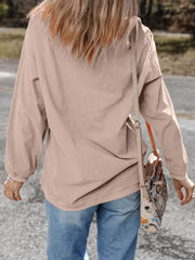 HALLOWEEN Women's Pumpkin Drop Shoulder Sweatshirt