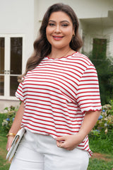 Women's Esther Trim Short Sleeve PLUS Top