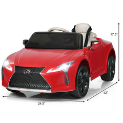 Kids Licensed Lexus LC500 Remote Control Electric Vehicle