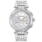 Mathey-Tissot Men's Neptune Chrono - Silver Dial/Bracelet - 50m