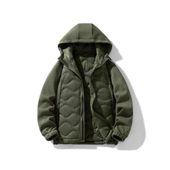 Men's Versatile Hooded Down Jacket