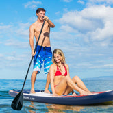 11 Foot Inflatable Stand Up Paddle Board with 3 Fins