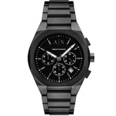 Armani Exchange Men's Rafael - Black Dial/Bracelet - 50m