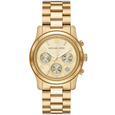 Michael Kors Women's Runway - Gold Dial - 50m