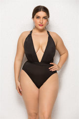 Women's Plus Size One-Piece Swimsuit