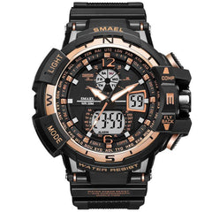 Men's LED Digital Chronograph Watch - 50m
