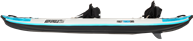 12 Foot Sea Eagle Boats | 385ft FastTrack™ V-bottom Inflatable Kayak - Pro Solo Package