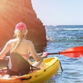 10 Foot GoPlus Sit-on-Top Kayak with Detachable Aluminum Paddle