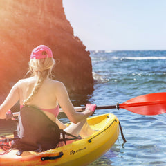 10 Foot GoPlus Sit-on-Top Kayak with Detachable Aluminum Paddle