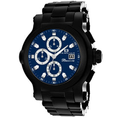 Oceanaut Men's Baccara XL - Navy Blue Dial, Black Bracelet - 50m