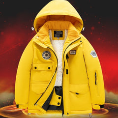 Children's Outdoor Ski Jacket - Thickened, Waterproof, and Windproof