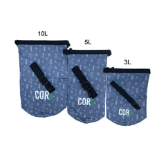 Dry Bags, Hawaiian Print - 3L, 5L, 10L, 15, and 3-Packs
