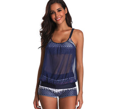 Women's Tankini Swimsuit with Shorts