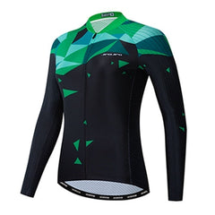 Unisex Long-Sleeve Cycling Shirt