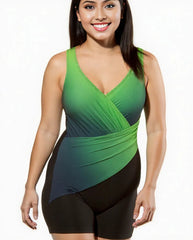 Women's Plus Size One-Piece Swimsuit