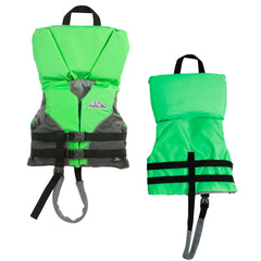 Infant's Unisex Stearns Heads-Up Nylon Vest Life Jacket - Up to 30lbs - Green