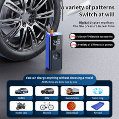 Portable Car Tire High-Power Tire Pump