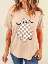 HALLOWEEN Women's Ghost & Bat Graphic T-Shirt