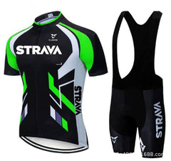 Men's Short-Sleeved Cycling Kit - Jersey/Bib or Jersey/Shorts Combo