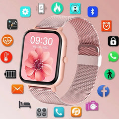 Kid's Smart Watch with AI Voice Assistant, Heart Rate, Blood Pressure, Blood Oxygen, Sleep