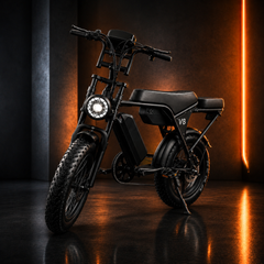 Ride Revolt | V8 MAX Dual-Battery E-Bike 48V 30Ah 750W