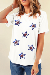 Women's Sequin Star Tee