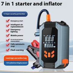Car Emergency Start Power/Inflater All-In-One Machine