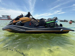 Rider Coolers NEW RC102 Black 10 can jet ski cooler set of 2