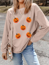 HALLOWEEN Women's Pumpkin Drop Shoulder Sweatshirt